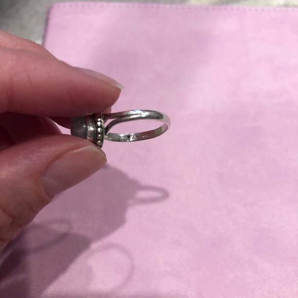 Sterling silver Moonstone ring size 7 - Picture 3 of 3